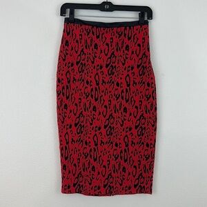 NWT Express Animal Print Pencil Skirt